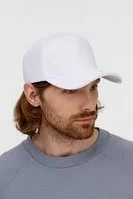 Кепка однотонная под нанесение логотипа, белая