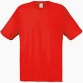 Классическая футболка, красная