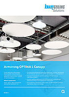 Акустическая плита Armstrong OPTIMA L Canopy | размеры 1200×600, 1200×1200 | Официальный дилер