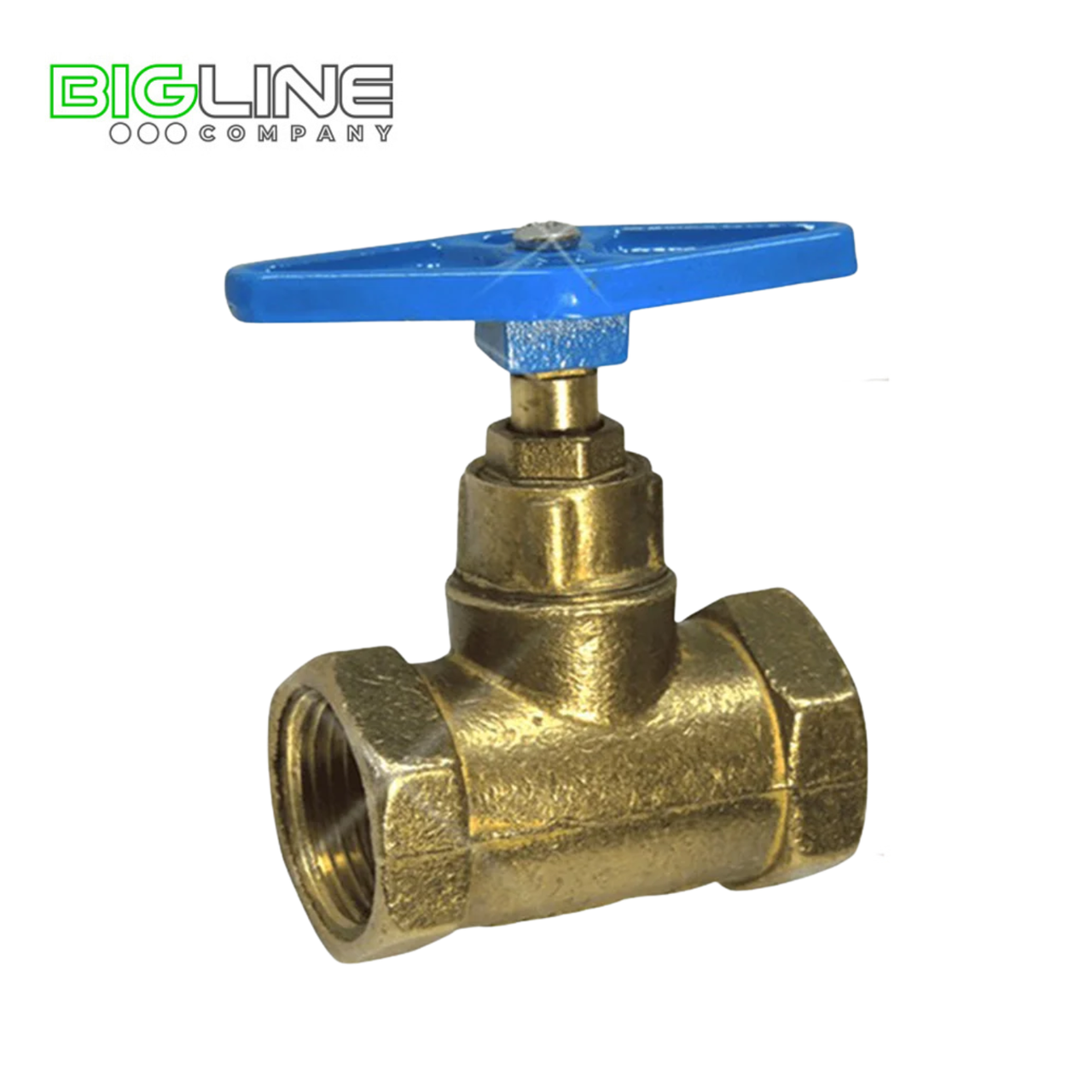 Клапан  запорный латунь Ду 25 Ру16 ВР/ВР 15б3р Цветлит