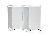 Ширма медицинская ТОО "Медисон-2008" М 004, четырехстворчатая, белая