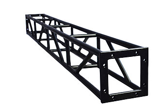 Стальная ферма 2 м (4-гранная, сечение 20х20 см) черная матовая