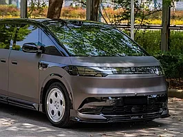 Обвес для ZEEKR MIX 2024+ Зикр Губа переднего бампера Боковые юбки Спойлер на крышу Расширители арок