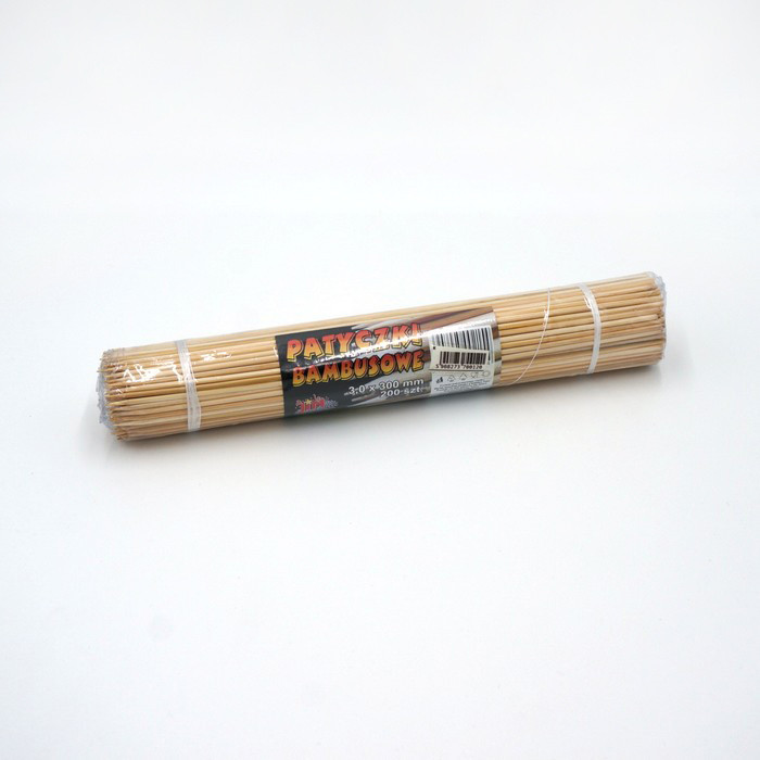 Палочки для шашлычков 300мм(200 шт)(1266)