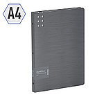 Папка с 40 вкладышами Berlingo "Steel&Style", 25мм, 1800мкм, пластик (полифом), серебристый металлик, фото 2