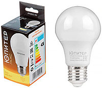 Юпитер 9W E27, светодиодная, теплый белый