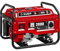 Электростанция бензиновая ЗУБР 2.5 кВт 1 (220 В), СБ-2800