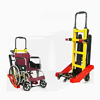 Подъемник лестничный, гусеничный для инвалидов, электрический, мобильный 24v 200w, модель:YHR-LD02. Сертификат