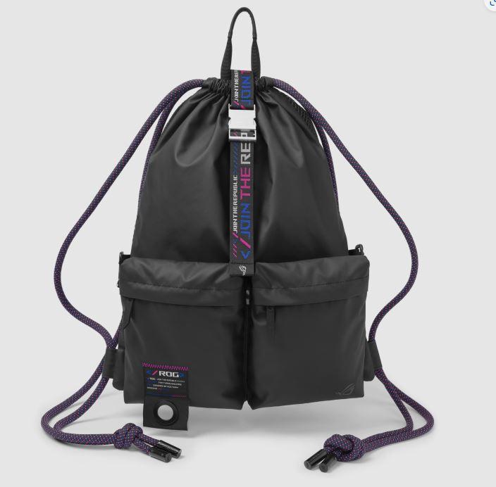 Рюкзак Asus ROG SLASH Multi-use Drawstring Bag BD3700 (Black) (90XB0760-BBD000)