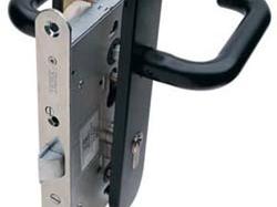 Замок "антипаника" с ручками на планке комплект