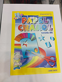 Цветной картон А4, 10 цветов