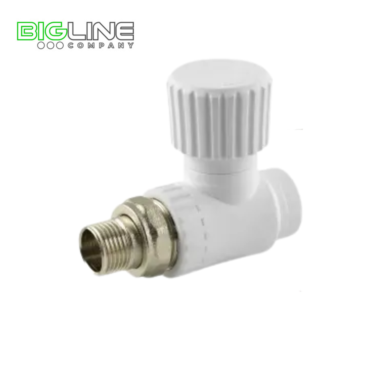 Вентиль для радиатора 20*1/2", прямой РТП