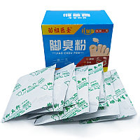 Порошок для ног от запаха Jiao Chou Fen, 5 г × 10 шт