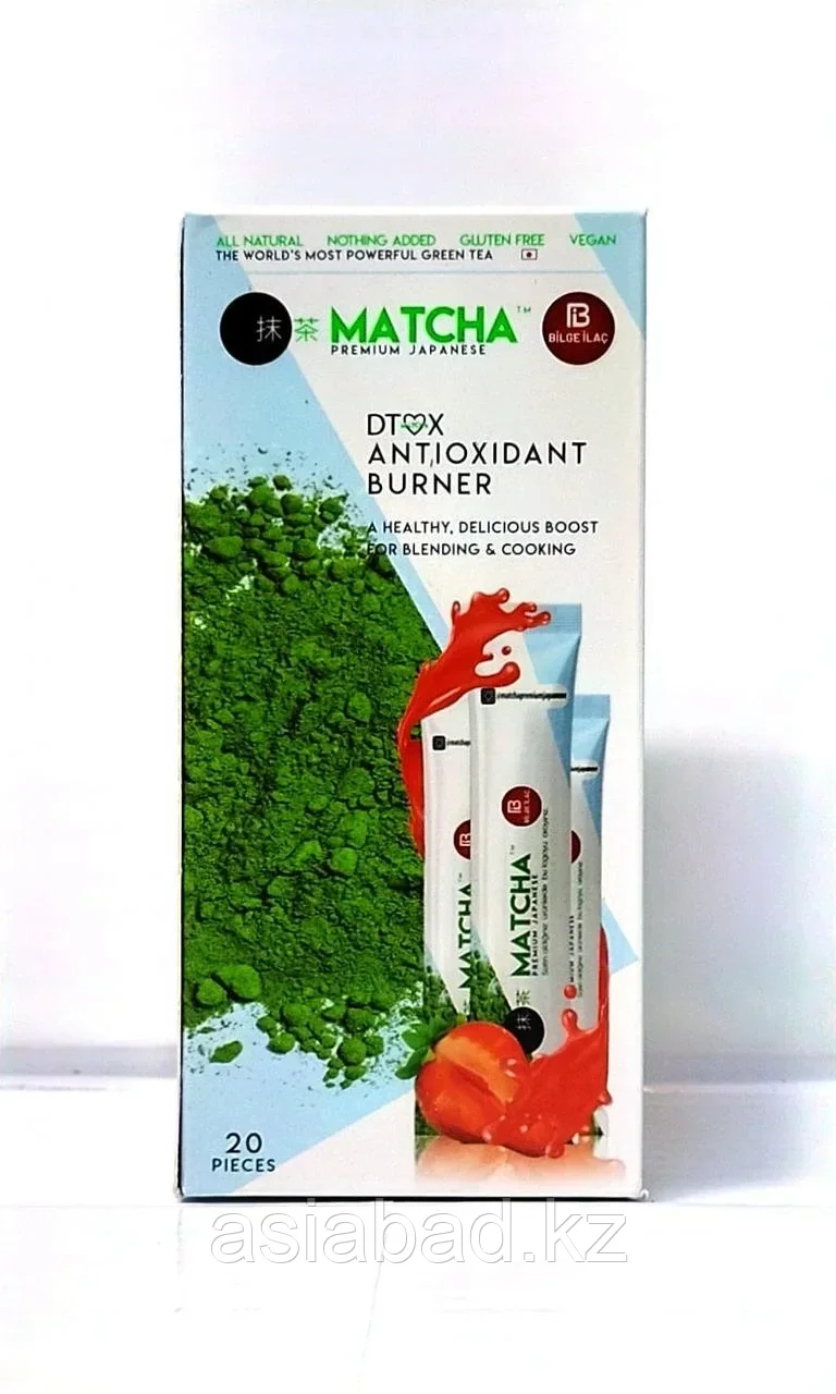 Матча чай Клубника ( Matcha ) чай для похудения 20 шт, фото 1