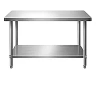 Стол производственный из нержавеющей стали 120*60*80 Premium