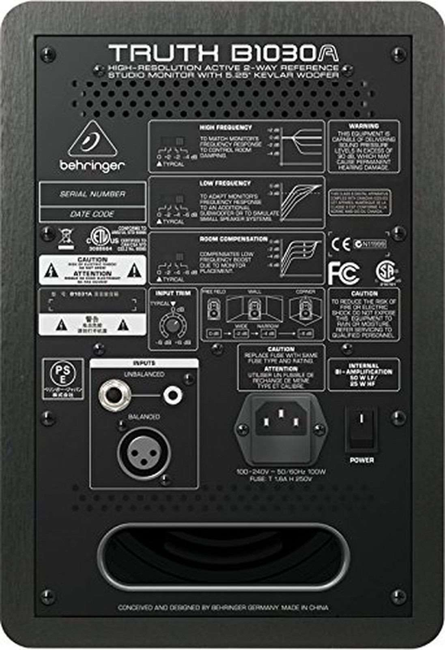 BEHRINGER B2031A Активный студийный монитор, фото 1