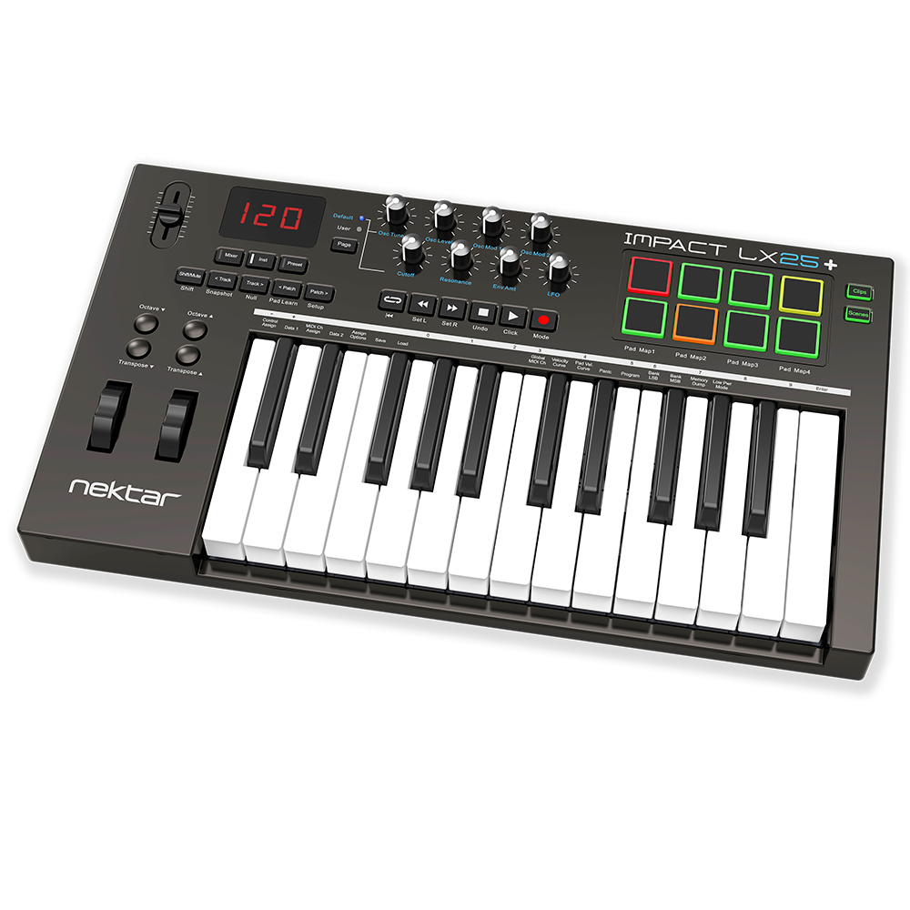MIDI-клавиатура NEKTAR Impact LX25+, фото 1