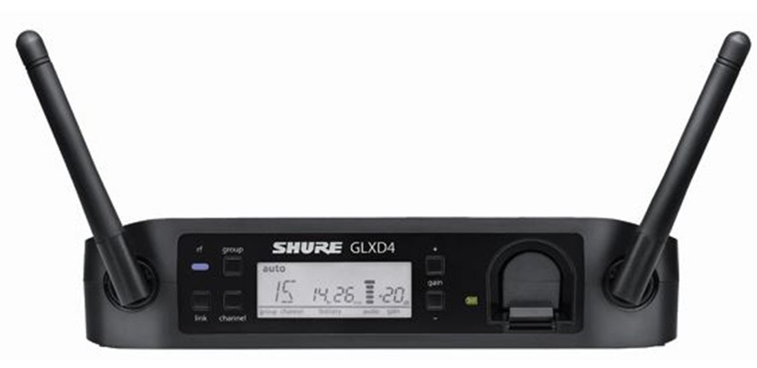 SHURE GLXD24E/SM86-Z2 Цифровая радиосистема GLX-D с ручным микрофоном SM86, фото 1