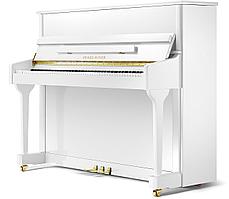 Pearl river eu118 пианино в комплекте с банкеткой белый