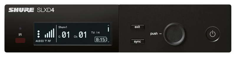 SHURE SLXD4E=-H56 Цифровой двухканальный приемник, фото 1