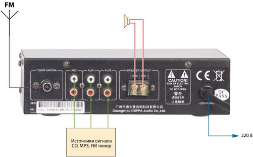 DSPPA MP9010 Усилитель мощности, фото 1