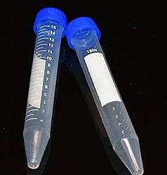 Пробирка коническая с винтовой крышкой, 15 мл, 17×121 мм, с делениями, п/п