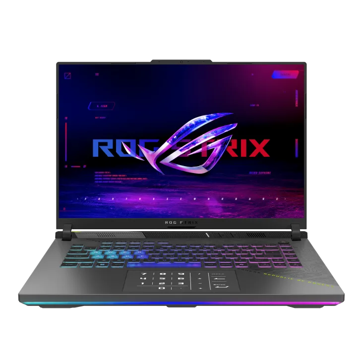 Notebook Asus/ROG Strix G16/G614FR-S5056/Ryzen 9/9955HX/2,5 GHz/16 Gb/M.2 PCIe SSD/1000 Gb/No ODD/GeForce/RTX