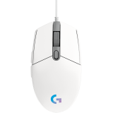 LOGITECH G102 LIGHTSYNC Corded Gaming Mouse - WHITE - USB - EER, фото 1