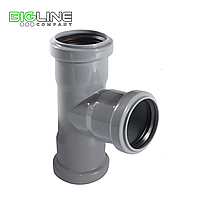 Тройник 50/50*87 3-х раструб ВК