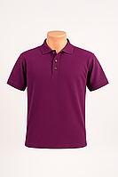 Фиолетовое поло на заказ