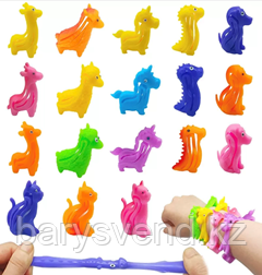Игрушки для капсул 45 мм "Животные браслетики" 100 шт в упаковке