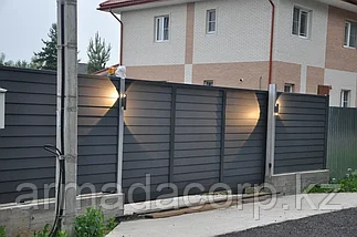 Ворота откатные для модульных ограждений, фото 3