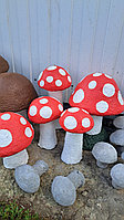 Скульптура для сада "Мухомор"