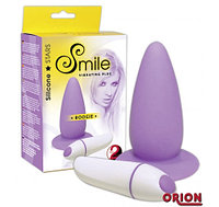 Анальная втулка Smile Silicone Butt Plug (цвет фиолетовый)