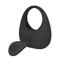Кольцо на половой член (с вибрацией) (цвет черный)