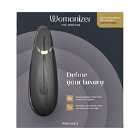 Womanizer Premium 2 вакуумно-волновой стимулятор клитора (14 режимов, автопилот) (цвет черный)