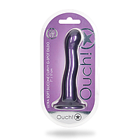 Мягкий силиконовый Ultra Soft Dildo G-Spot, 17 см (цвет фиолетовый)