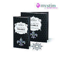 Набор многоразовых стикеров для украшения тела Gloria, 3 шт. (цвет зеленый)