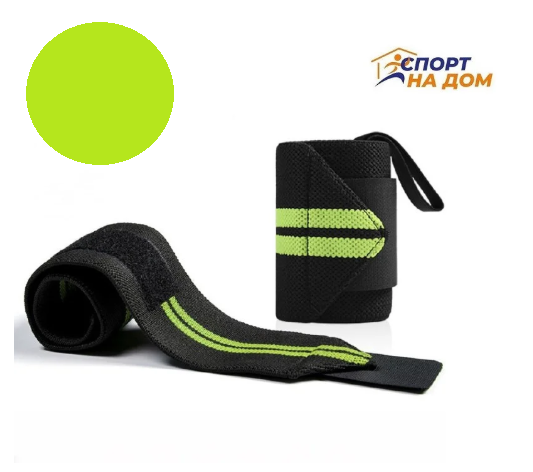 Напульсники на кисть для фиксации "Mute" Green