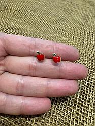 Детские пусеты / эмаль ( пр. Абая 141 )