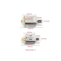 Комплект новых моторчиков BGE663. BGE664 Audi,VW, Skoda, Porsche Cayenne.