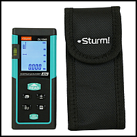 Sturm! DL1040 — лазерный дальномер 0,05–40 м, LCD-дисплей, встроенный уровень, чехол