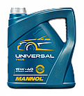 Моторное масло MANNOL Universal 15W-40 7405 4л