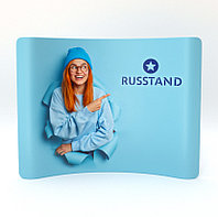 Ткань для эксполайта с печатью | Замена баннера