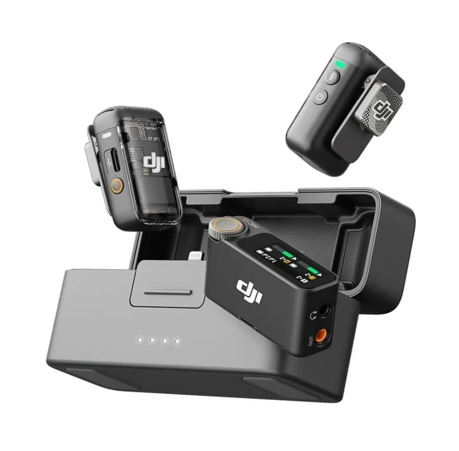 DJI Mic 2 (2 TX + 1 RX + Charging Case), фото 1