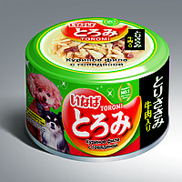 Дополнительный рацион в бульоне для собак INABA Toromi Куриное филе с говядиной 80г