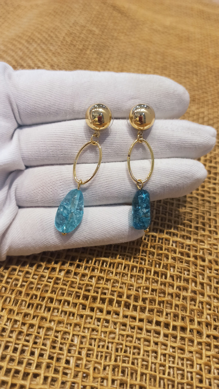 Серьги / кварц / ЕВ 60 ( пр. Абая 141 ), фото 1