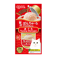 Лакомство CIAO Pon Churu суфле для кошек Тунец Магуро, паштет 35г * 2шт