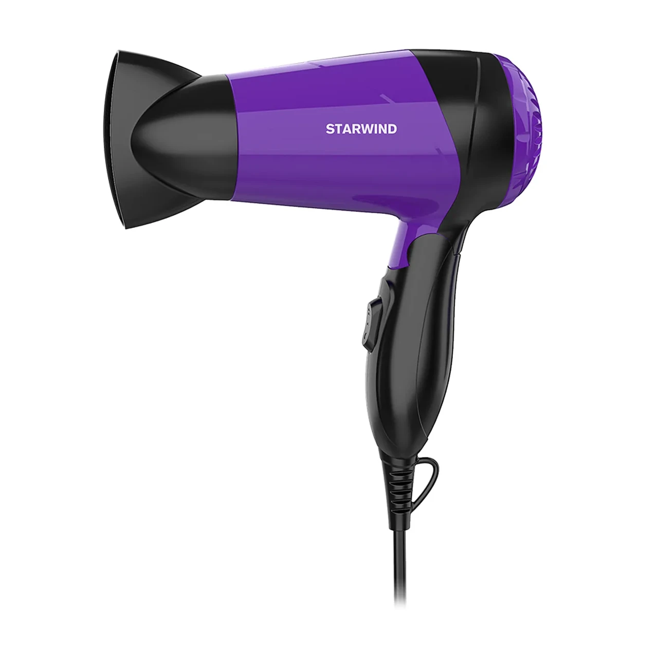 Фен Starwind SHP6102 1600Вт черный фиолетовый, фото 1