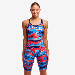 FUNKITA Купальник слитный Long Leg Wave Craze